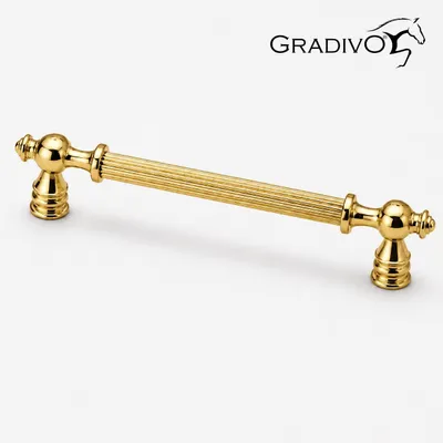 Produktbild von Möbelgriff Küchengriffe Schrankgriff Bügelgriff Schubladengriffe 953  Gold  128 mm