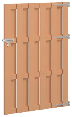 Produktbild von vidaXL Gartentor 100 x 150 cm WPC und Aluminium Braun