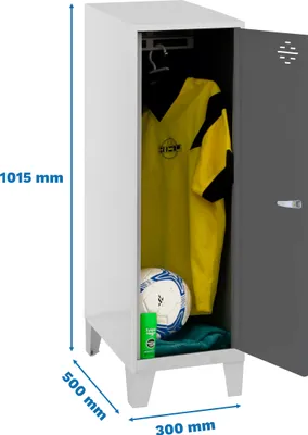Immagine prodotto di Armadietto Simonrack SIMONLOCKER DISM bianco, antracite 8425437120398, 1 armadietto 30,0 x 50,0 x 101,5 cm
