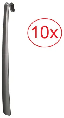 Produktbild von IKEA Schuhlöffel, 80 cm, Metall, schwarz, 10 Stück