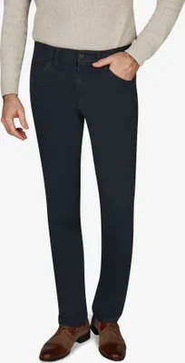 Produktbild von Club of Comfort - Herren Hose, Baumwolle, Stretch, Regular Leg, Marvin (7218), Größe:30, Farbe:Blau (45)