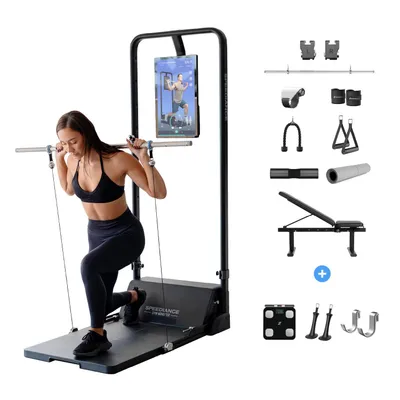 Produktbild von Speediance Gym Monster| Kraftvolles All-in-One-Heimgerät, 220 lb digitales Gewicht, platzsparend|Works Plus-DE