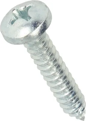 Produktbild von Reyher Blechschrauben DIN 7981 Stahl 6,3x25 -C-H galv verzinkt passiviert (100