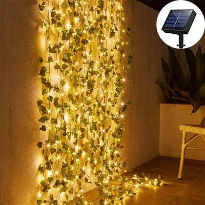 Immagine prodotto di 50 faretti da giardino a LED, con cavo, per esterni, illuminazione per matrimoni