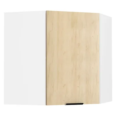 Produktbild von VCM Küchenschrank hängend | Maße ca. H. 60 x B. 57 x T. 57 cm | Eckschrank | Hängeschrank mit zwei Fächern | Küchenmöbel - Fasola