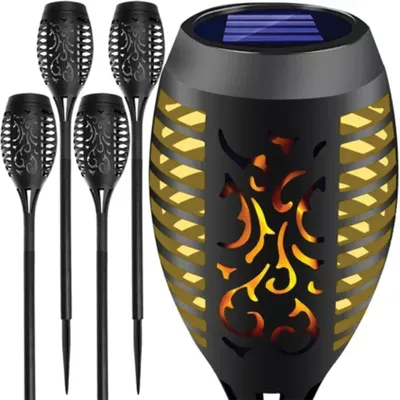 Produktbild von Solar-Gartenlampe, 4er-Set, 23560