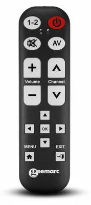 Obrázek produktu pro Geemarc Telecom TV-15, TV, Tlačítka, Černá