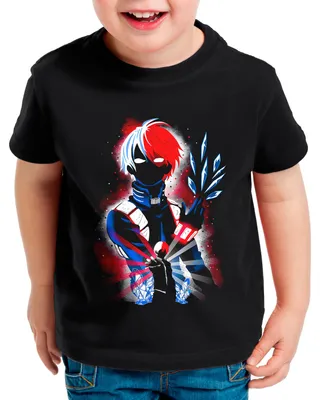 Produktbild von style3 Powerful Todorki Kinder T-Shirt superhero japan acade mia manga