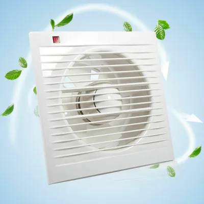 Zdjęcie produktu dla Wentylator wyciągowy do łazienki Toaleta Kuchnia Okno Dom Ściana 220V 6"