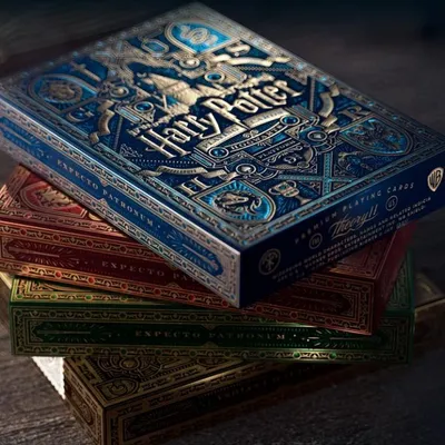Zdjęcie produktu dla Zestaw 4 kart do gry Harry Potter