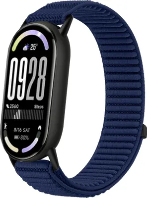 Obrázok produktu pre INF Nylonový remienok s horským vzorom pre Xiaomi Mi Band 10/9/8 Modrá