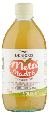 Zdjęcie produktu dla Ocet jabłkowy Mela Madre 500 ml De Nigris