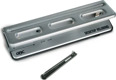 Obrázek produktu pro GBC Desktop VeloBinder, Stroj pro vazbu s násuvným hřbetem, Manuální, 200 listy, Šedá