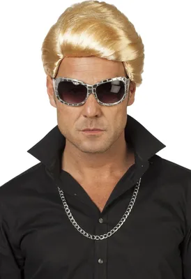 Produktbild von Schnittige Disco Brille Silber