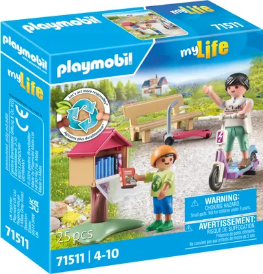 Produktbild von PLAYMOBIL My Life 71511 Büchertausch für Leseratten