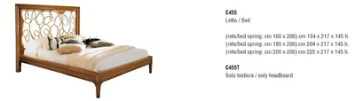 Produktbild von Bett Polster Luxus Design Betten Doppelbett Hotel Bettrahmen Doppel Holz Möbel