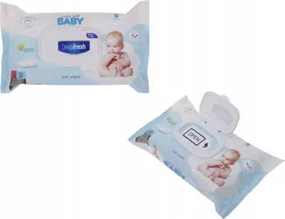 Immagine prodotto di Salviettine umidificate 1 X 72 pz. Deep Fresh Baby