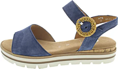 Produktbild von Gabor Comfort Rhodos Damen Sandalette in Blau, Größe 7