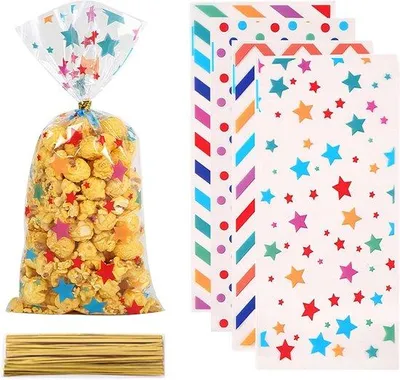 Obrázek produktu pro Barevné party taštičky, sada 100 ks, duhové