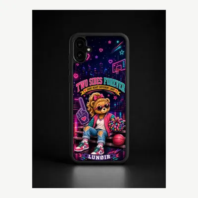 Image de Coque de protection pour Samsung A16, étui de téléphone avec motif "Dualité" – LUNØIR ©