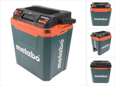 Zdjęcie produktu dla Metabo cool box KB 18 BL akumulator 18V Auto 12V 230V funkcja utrzymywania ciepła 60° CAS Mafell