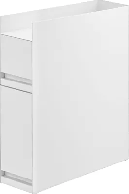 Produktbild von Yamazaki Gewürzregal Küchenregal Metall weiß 50x52x12cm mit 2 Auszügen