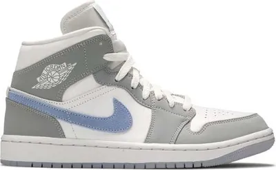 Produktbild von Air Jordan 1 Mid Wolf Grey Aluminum - EU: 36.5