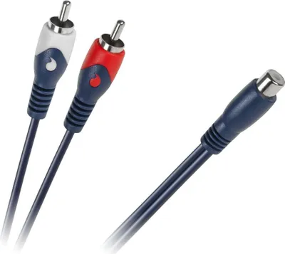 Zdjęcie produktu dla Kpo2616 Kabel 1 X Rca Gniazdo - 2 Wtyki Rca 0.2M