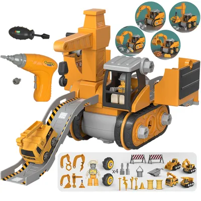 Produktbild von Woopie Mega Construction Site 5in1 Xxl DIY-Schraubset
