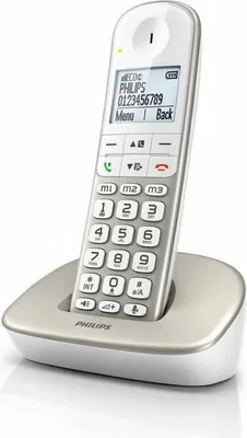 Produktbild von Kabelloses Telefon Philips 1,9" DECT