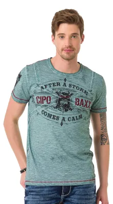 Produktbild von CT703 Herren T-Shirt im vintage Look