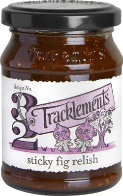 Obrázok produktu pre Tracklements Sticky Fig Relish – omáčka s figami