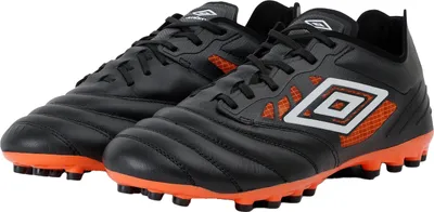 Produktbild von Umbro - Herren Fußball-Stiefel "Tocco Iv Pro Ag", Ziegenleder UO2418 (43 EU) (Schwarz/Weiß/Drachenfeuer)