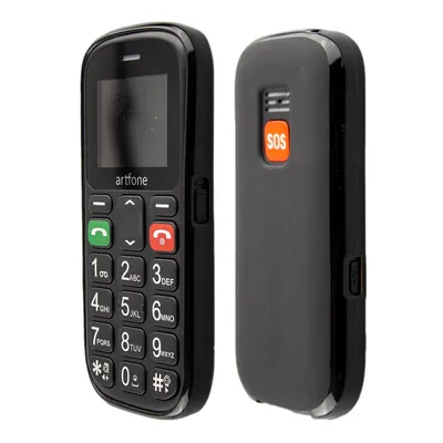 Obrázok produktu pre caseroxx ochranný obal TPU kryt kompatibilný s Artfone CS181, gumená taška na mobilný telefón čierna