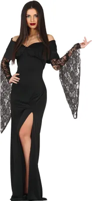 Produktbild von Gothic Lady Hexe Halloween Kostüm XL