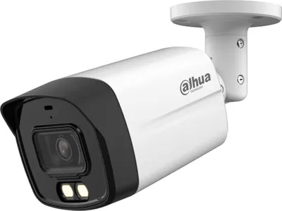 Zdjęcie produktu dla Wewnętrzna i zewnętrzna kamera bezpieczeństwa Dahua HAC-HFW1200TLMP-IL-A 2MP biała