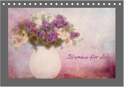 Produktbild von Blumen für dich (Tischkalender 2025 DIN A5 quer), CALVENDO Monatskalender