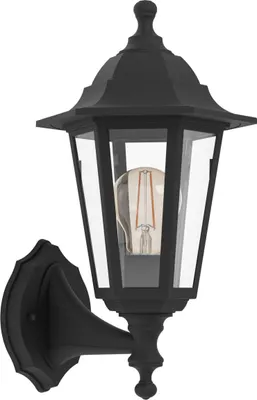 Produktbild von Eglo Außen-Wandleuchte Olgiata-E schwarz 20 x 30 cm
