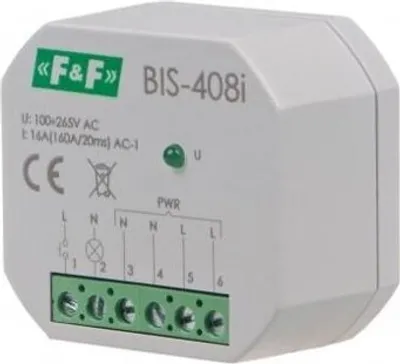 Produktbild von F&F BIS-408i Bistabiles Relais 230V 16A 1x NO