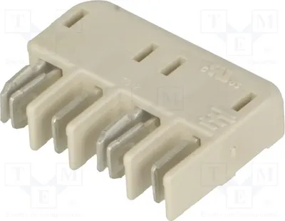 Produktbild von 2x Steckverbinder: Platte-Platte PIN: 4 vernickelt,verzinnt  5A 1954289-2 Steckver