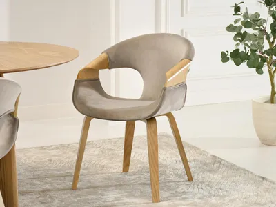 Produktbild von Esszimmerstuhl DARLENIS – beige/eiche
