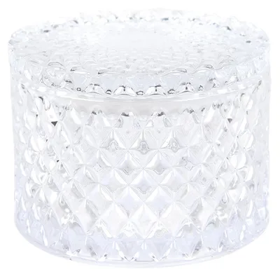 Image de Clayre & Eef Pot en verre Ø 11x8 cm Verre