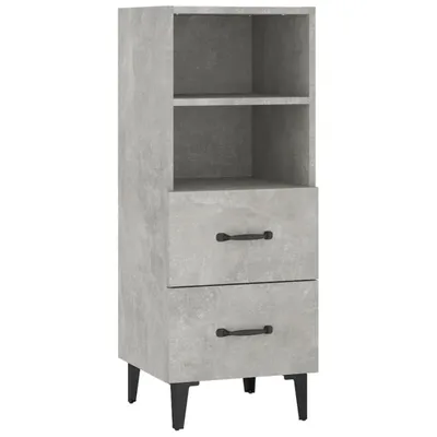 Produktbild von Sideboard Betongrau 34,5x34x90 cm Holzwerkstoff