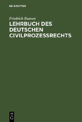 Produktbild von Lehrbuch des deutschen Civilprozeßrechts