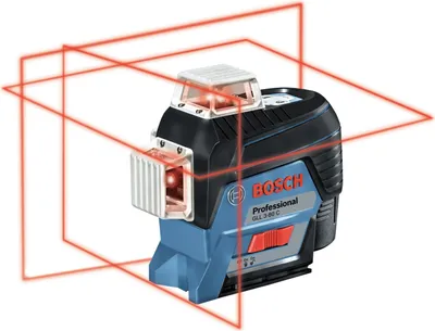 Obrázok produktu pre Bosch líniový laser GLL 3-80 C, 1 x akumulátor GBA 12 V 2,0 Ah, 1 ks.
