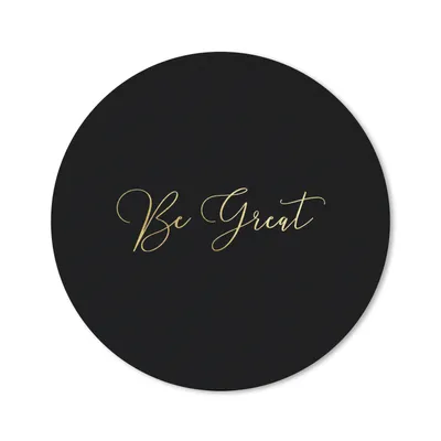 Produktbild von MuchoWow® Mauspad Mousepad Zitate - Selbstvertrauen - Gold 50x50 cm - Mousepads - Maus Mat - Pad - Mausunterlage - Vinyl