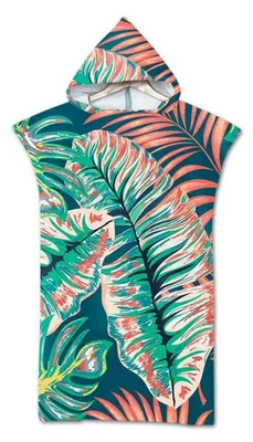 Produktbild von Surfponcho mit Kapuze Mikrofaser 75 x 110 cm Stil 22