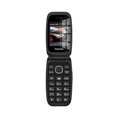 Zdjęcie produktu dla MaxCom Comfort MM828 4G, Telefon z klapką, Dual SIM, 6,1 cm (2.4"), 0,08 MP, 1000 mAh, Czarny