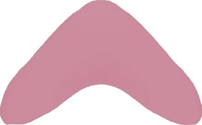 Produktbild von Bezug Bumerangkissen Wasserbett : Farbe - Altrosa
