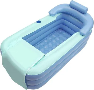 Immagine prodotto di Piscina gonfiabile pieghevole per adulti 160x84x64 cm